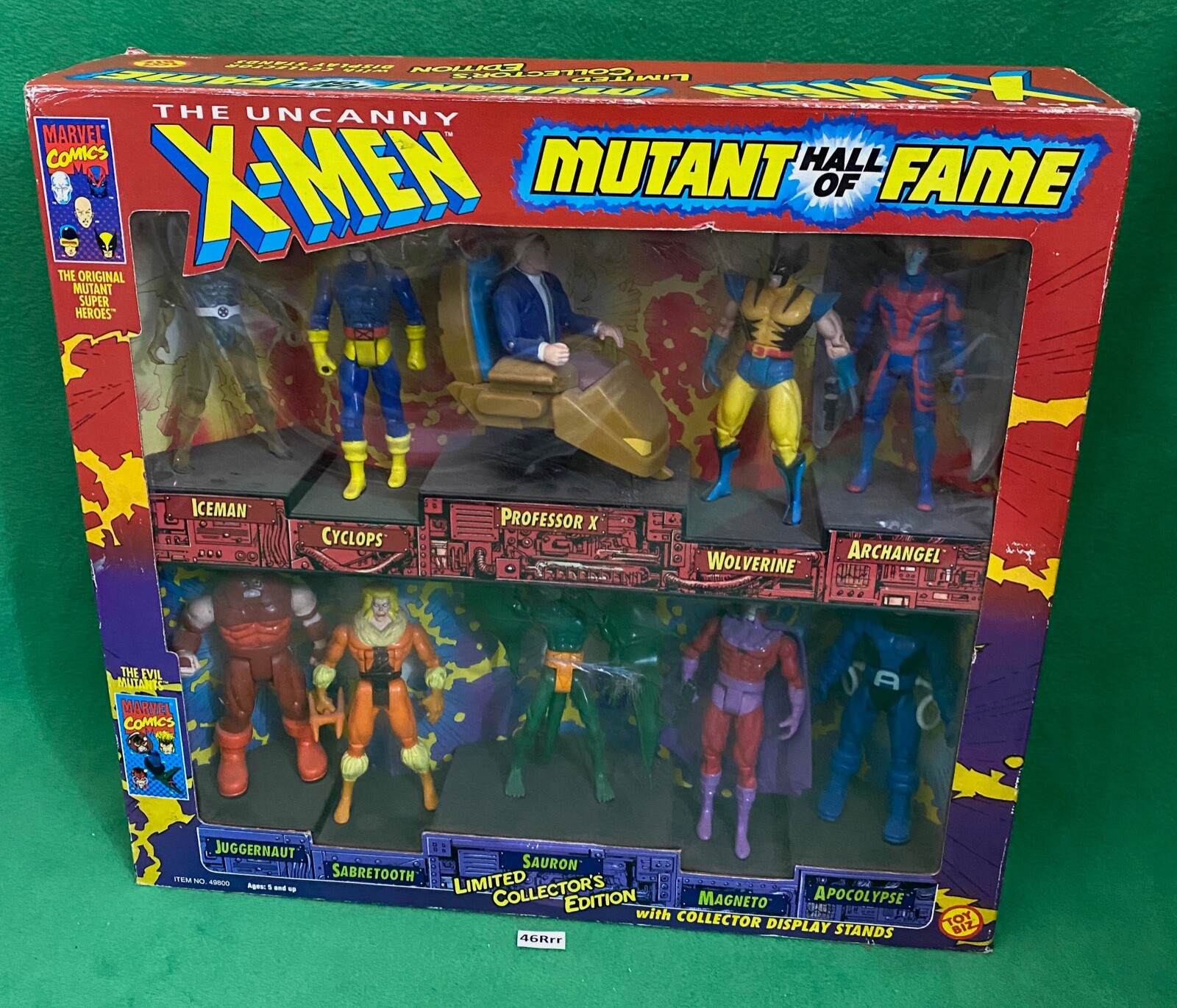 The Uncanny X-MEN Mutant Hall of Fame. Limited Collectors Edition 1993.