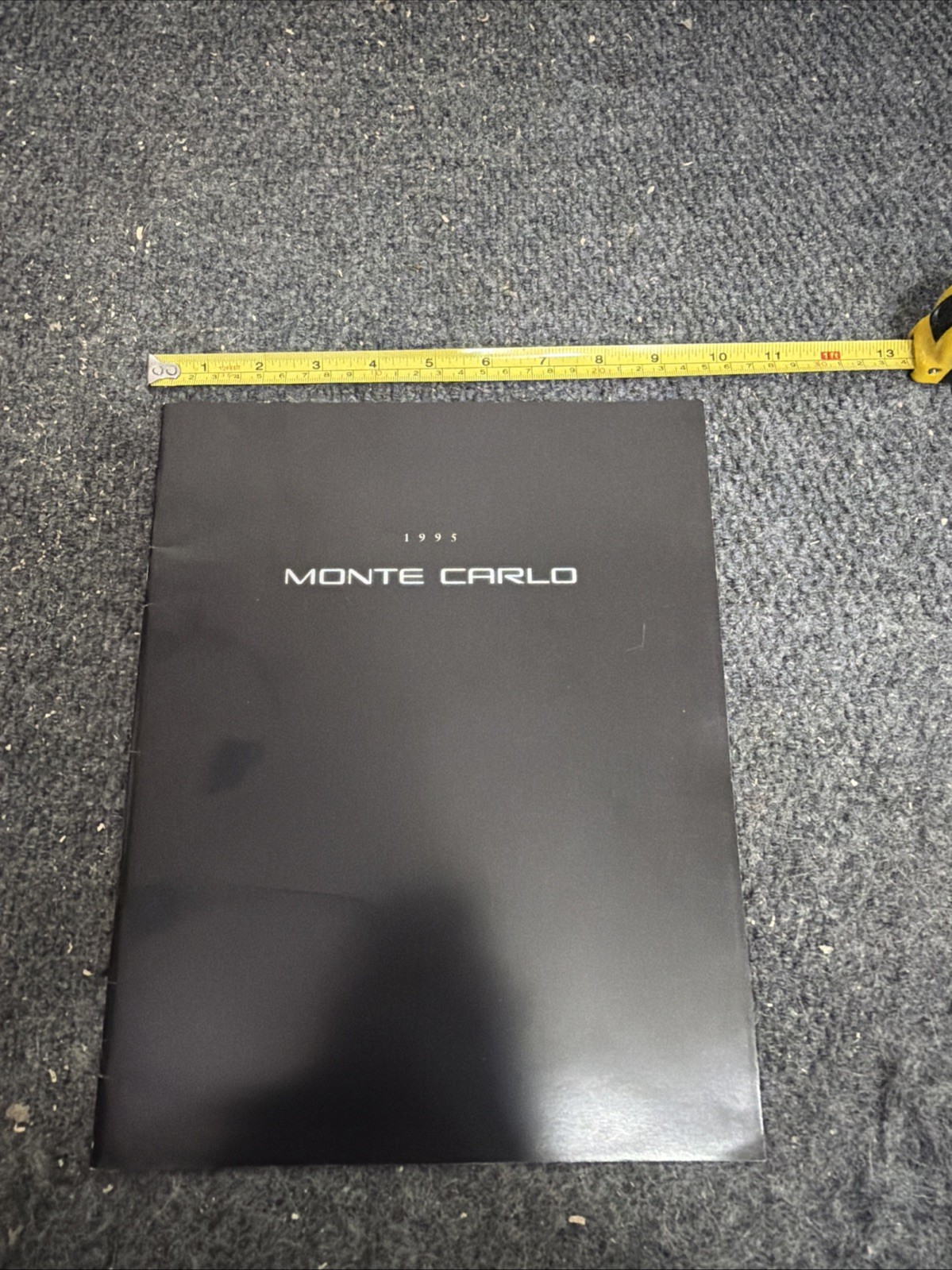 Original 1995 Chevrolet Chevy Monte Carlo Deluxe Sales Brochure Catalog LS Z34