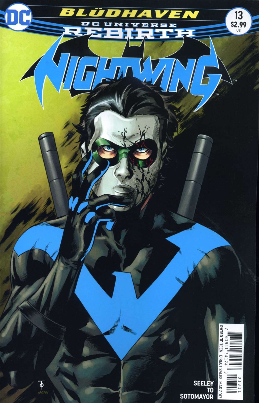 Nightwing (4th Series) #13 VF; DC | Rebirth Tim Seeley - w/Bag+Board