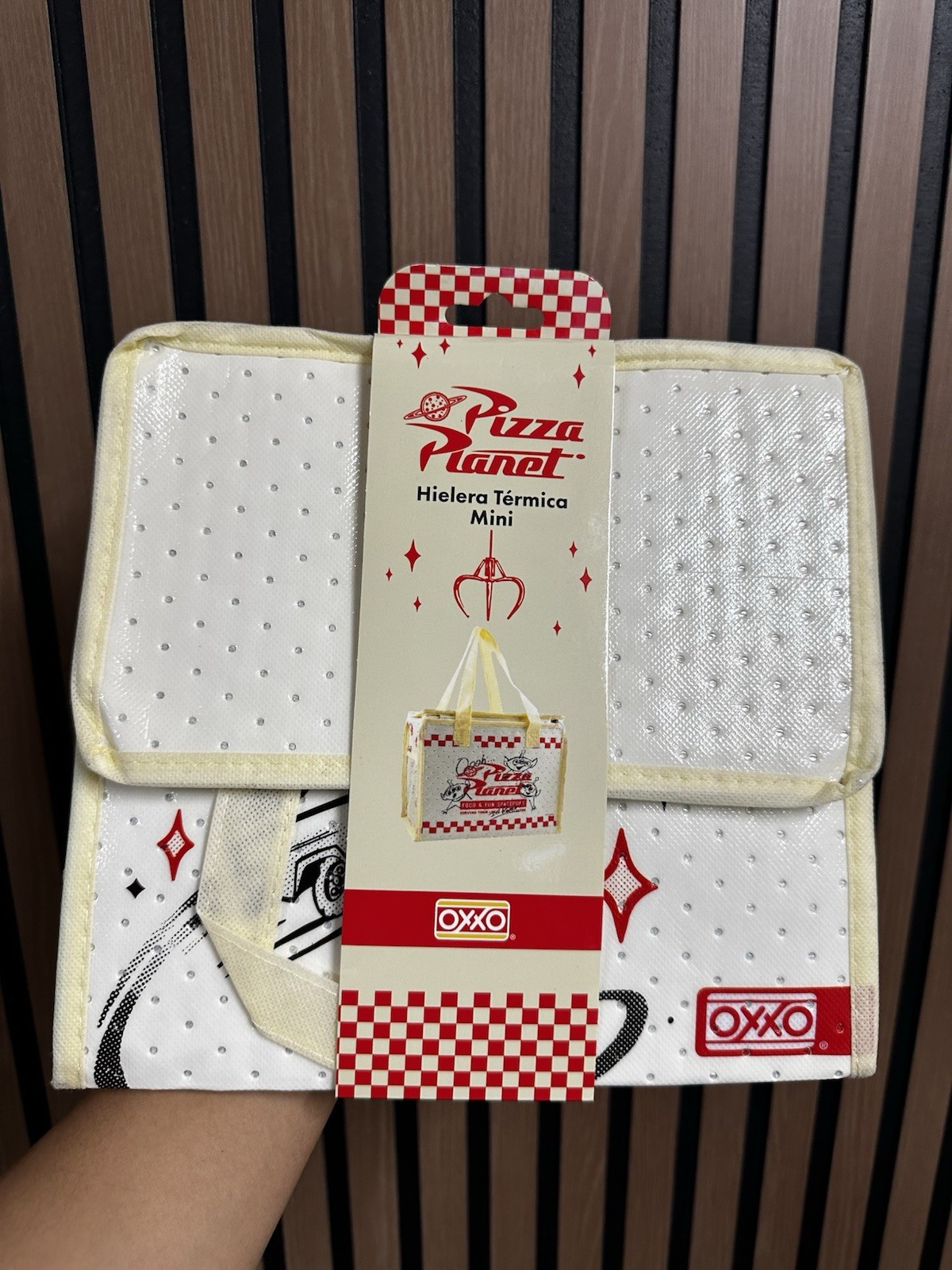OXXO Disney Toy Story Pizza Planet Mini Insulated Cooler Bag (Mexico Exclusive)