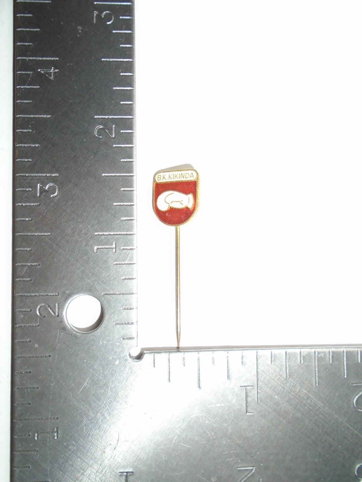 Vintage B.K. Kikinda Yugoslavia Boxing Club Stick Pin