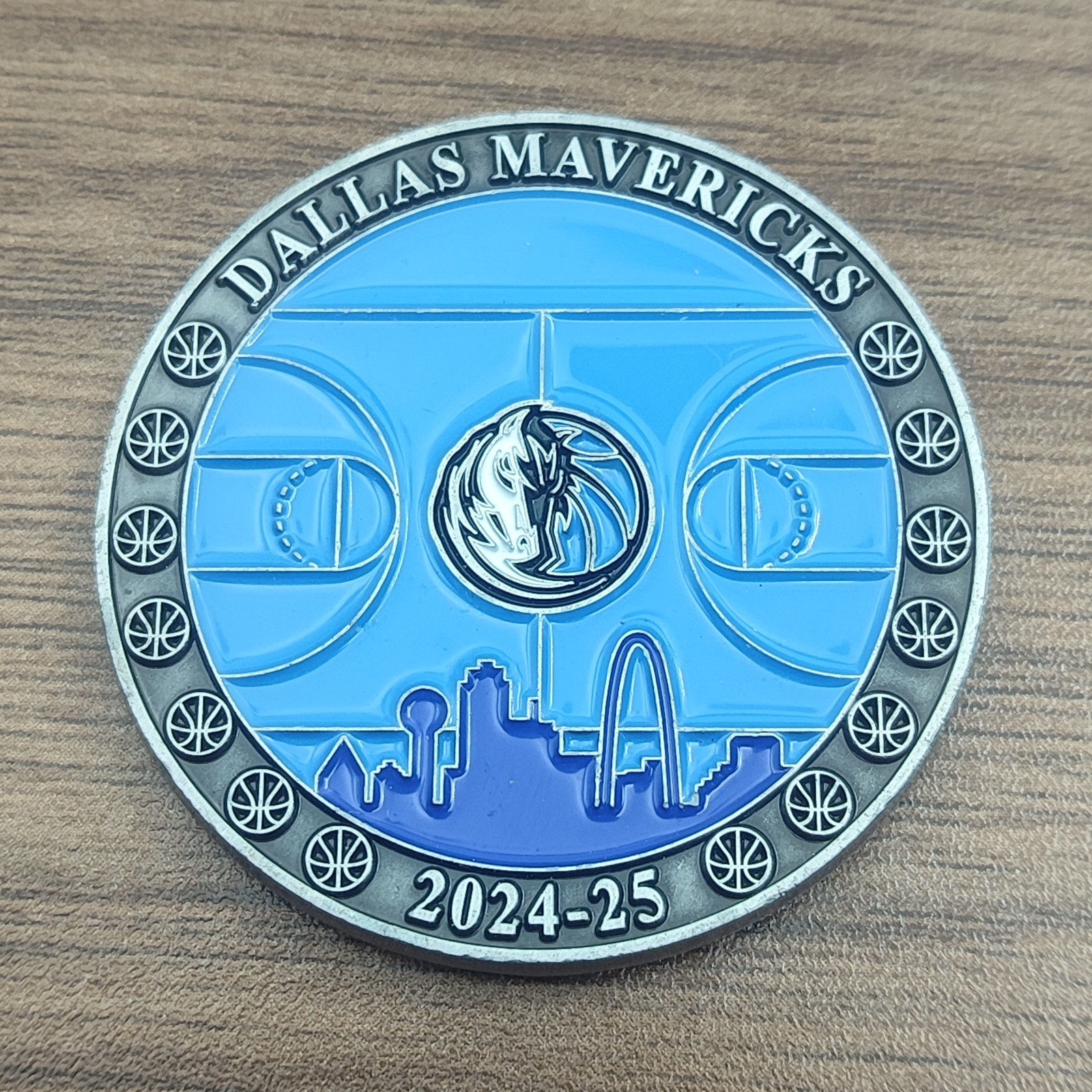 BOEING 757-200 PEX Flight Crew Dallas Mavericks 2024-25 Challenge Coin