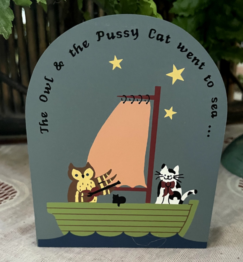 THE CAT'S MEOW ACCESSORY - OWL AND THE PUSSY CAT