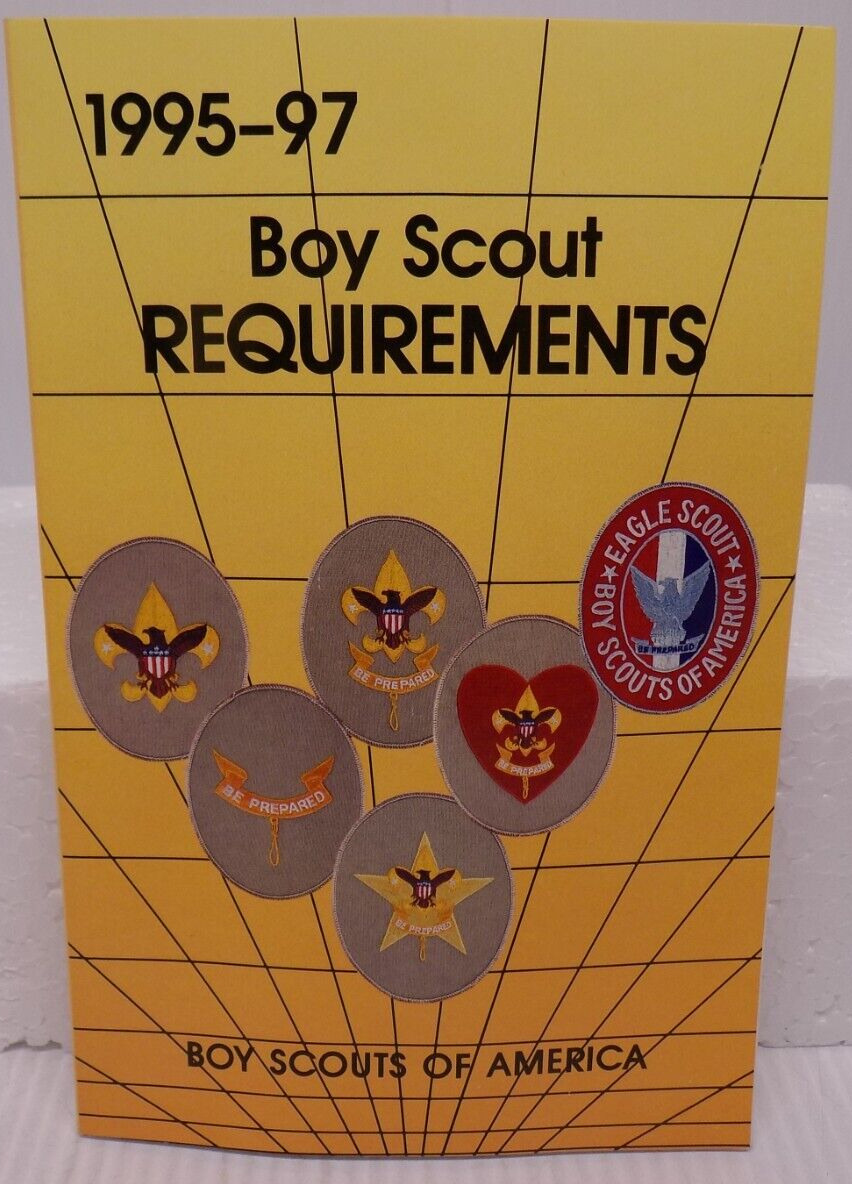 Boy Scouts / BSA Unused 1995-97 Boy Scout Requirements Book