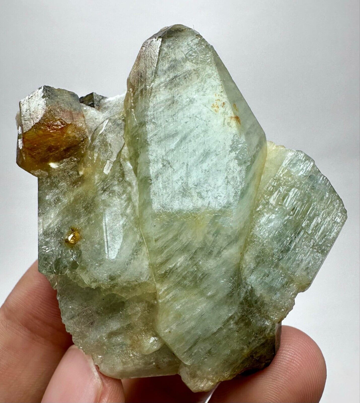 352 Ct Wow Amazing Top Florescent Afghanite Huge Tri Crystals From @AFG