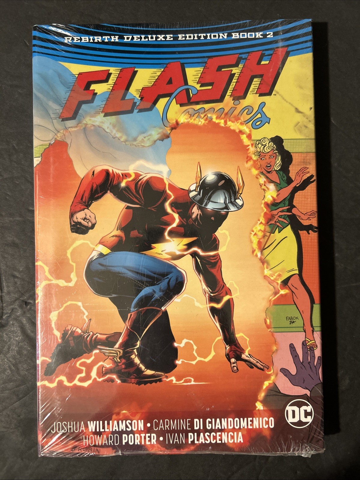 The Flash Rebirth Deluxe Edition #2 DC Comics Factory Sealed HB 4B