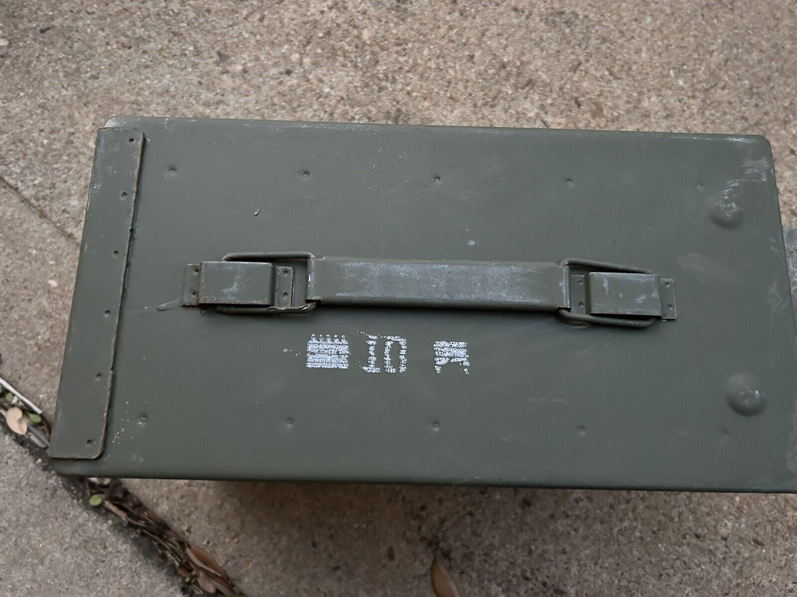 Six US Military .50 Cal Ammo Can M2A1/M2A2 5.56MM Used