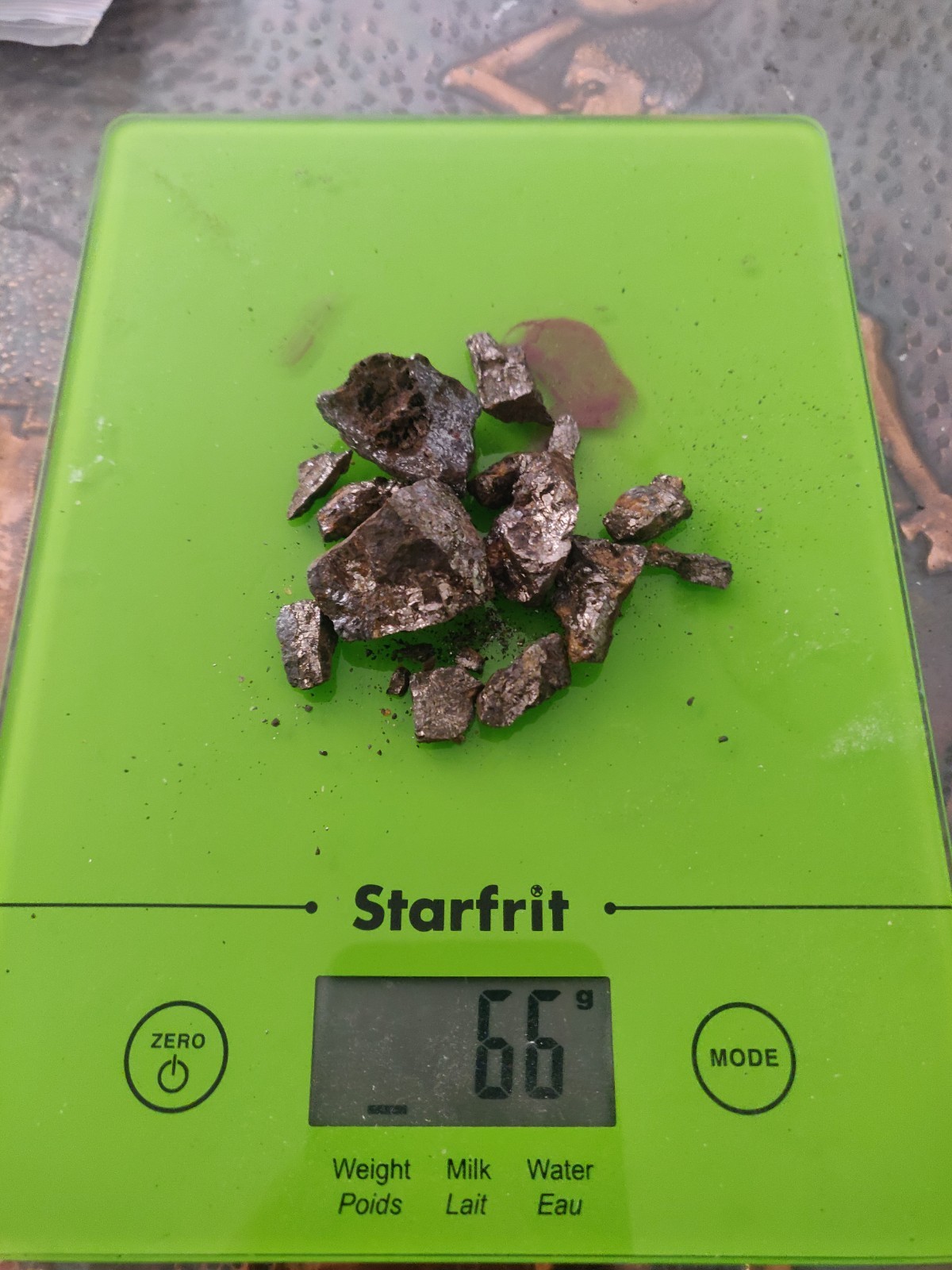 *High Grade* Natural Gold,Silver,Nickel,Copper Ore. (66 grams)
