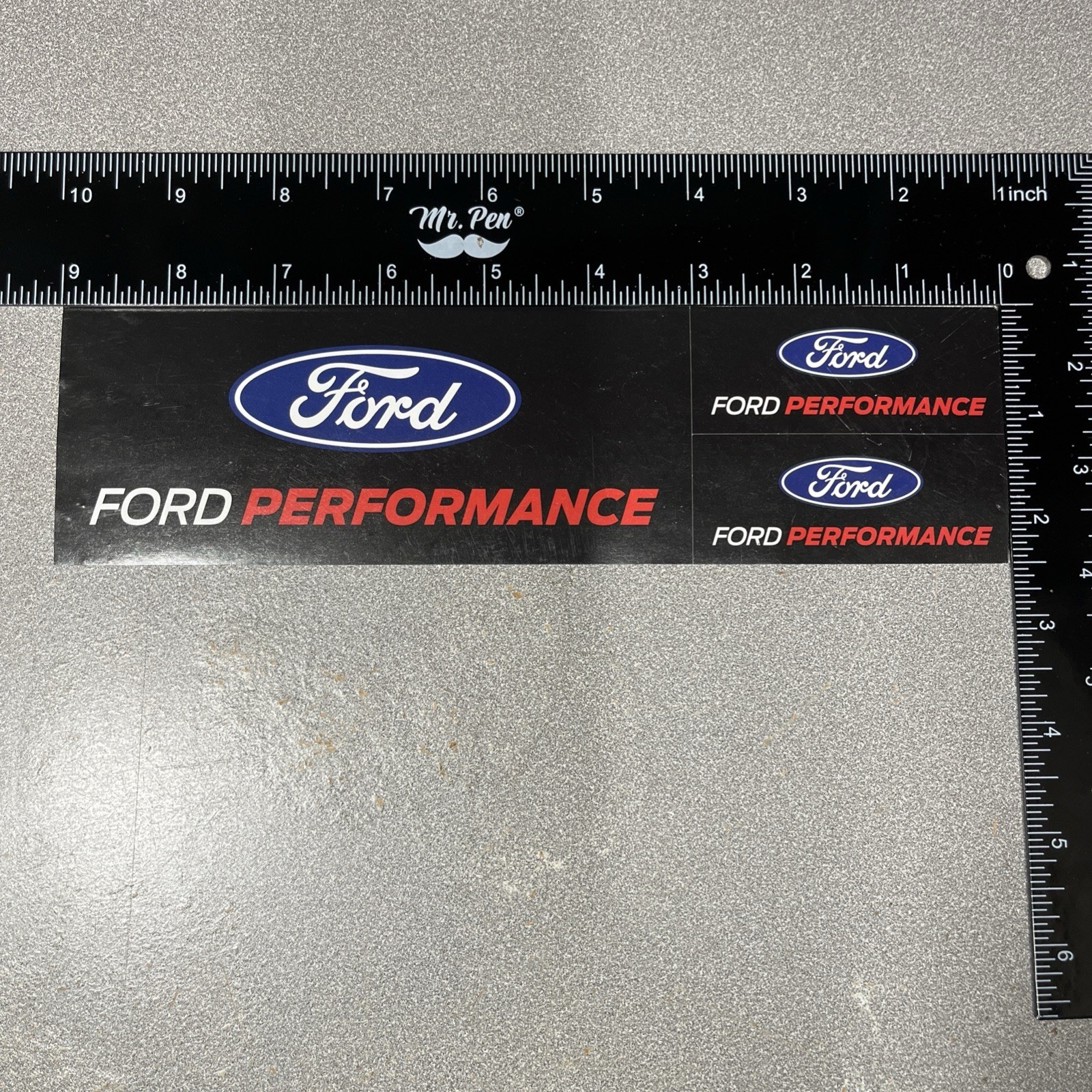Ford Performance Racing Decal Sticker Sheet (3 Stickers Per Sheet) Ford Performance Racing Decal Sticker Sheet (3 Stickers Per Sheet)
