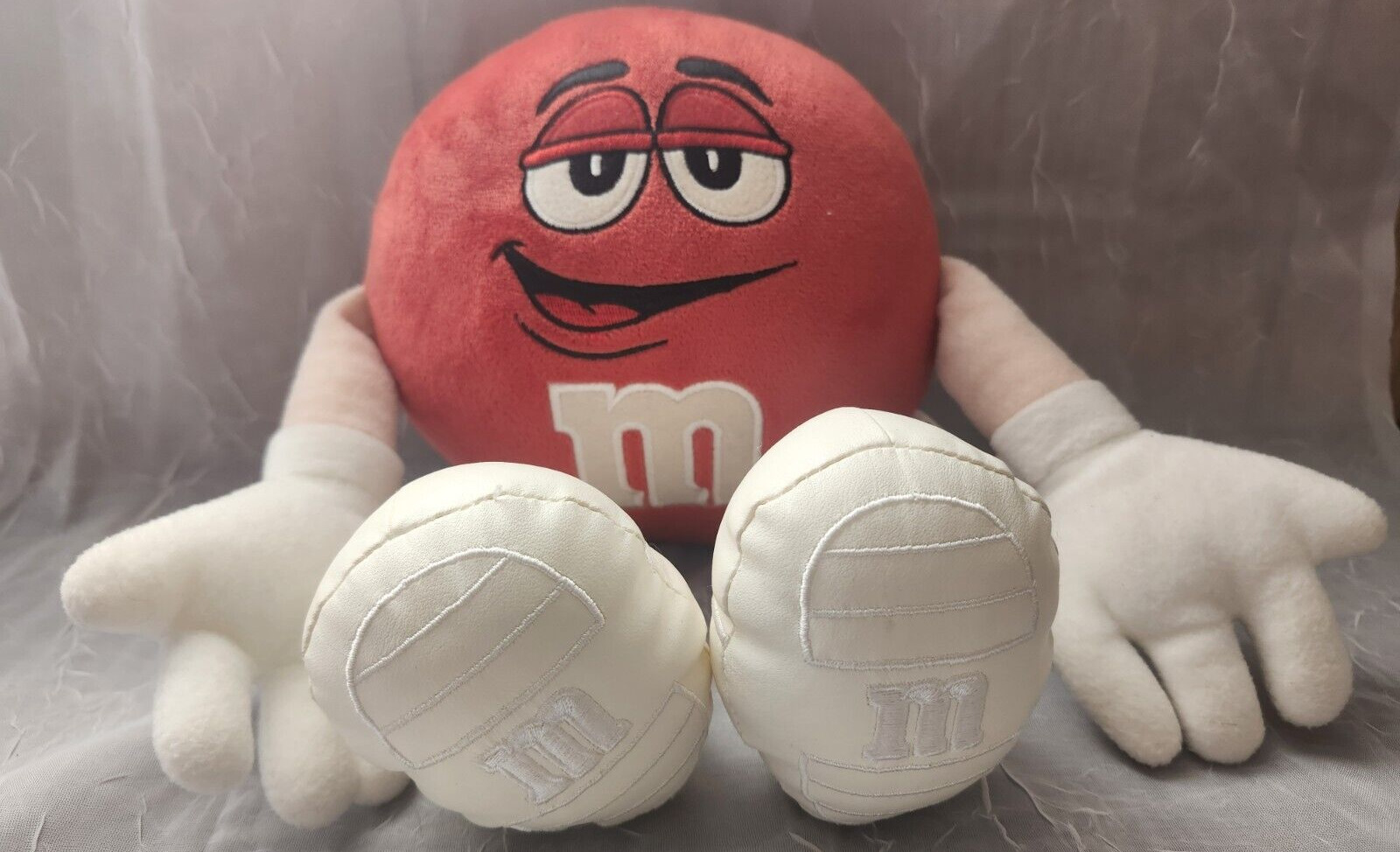 M&M Plush Toys Red Collectibles 2017 Mars Beanie Plushie Doll