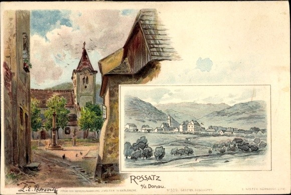 Artist Litho Petrovits, L.E., Rossatz Lower Austria,... - 10104216