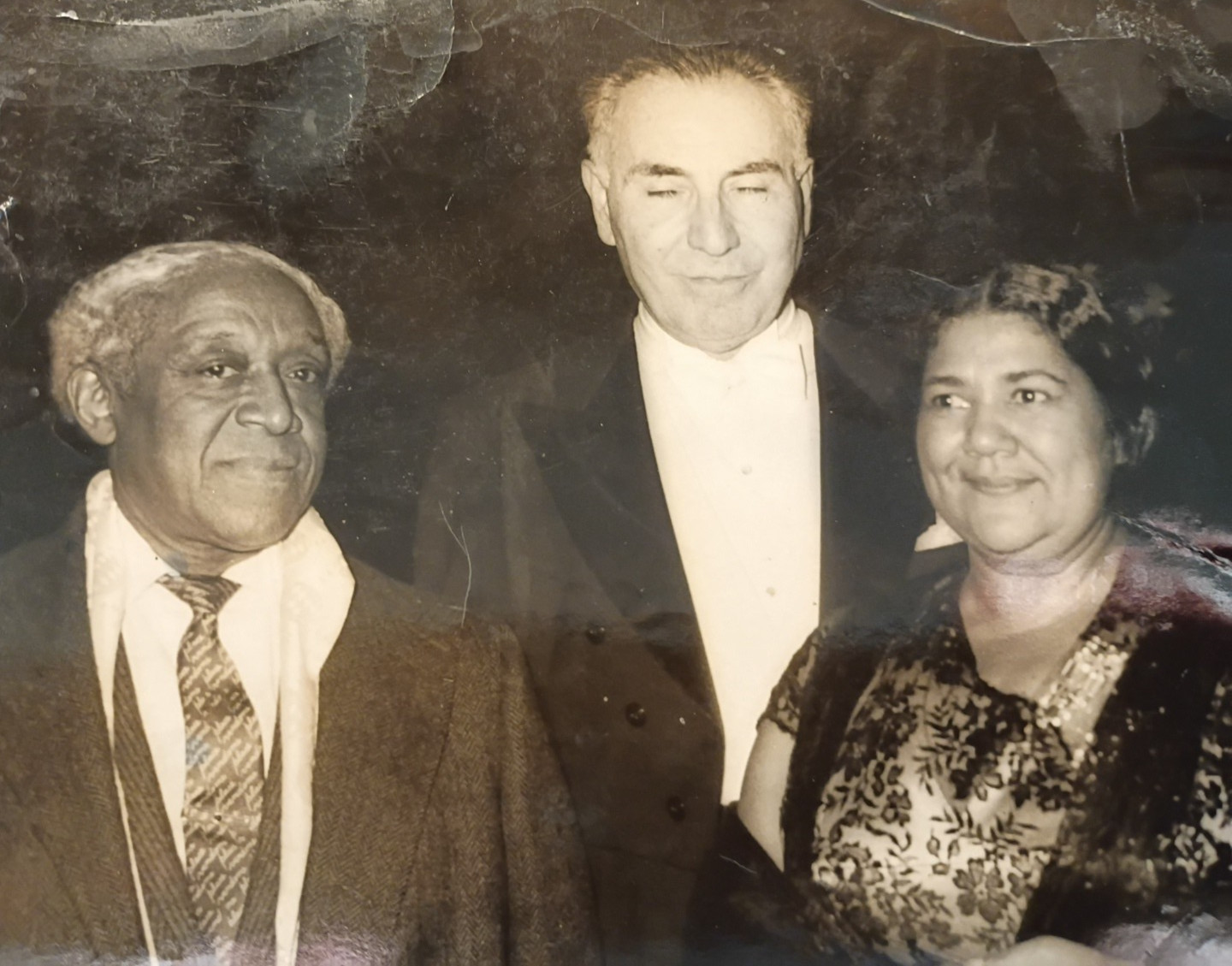 1956 RNC Photo~Rosebud Lee/George W Lee/Winthrop Rockefeller/-Civil Rights Plank