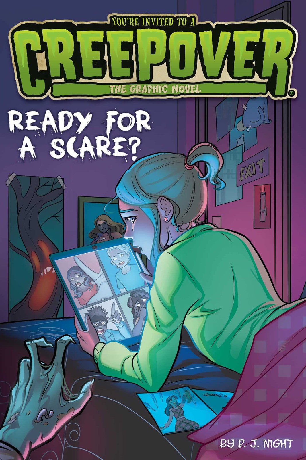 Ready for a Scare? The Graphic Novel (3) (You\'re Invited to a Creepover: The Gra