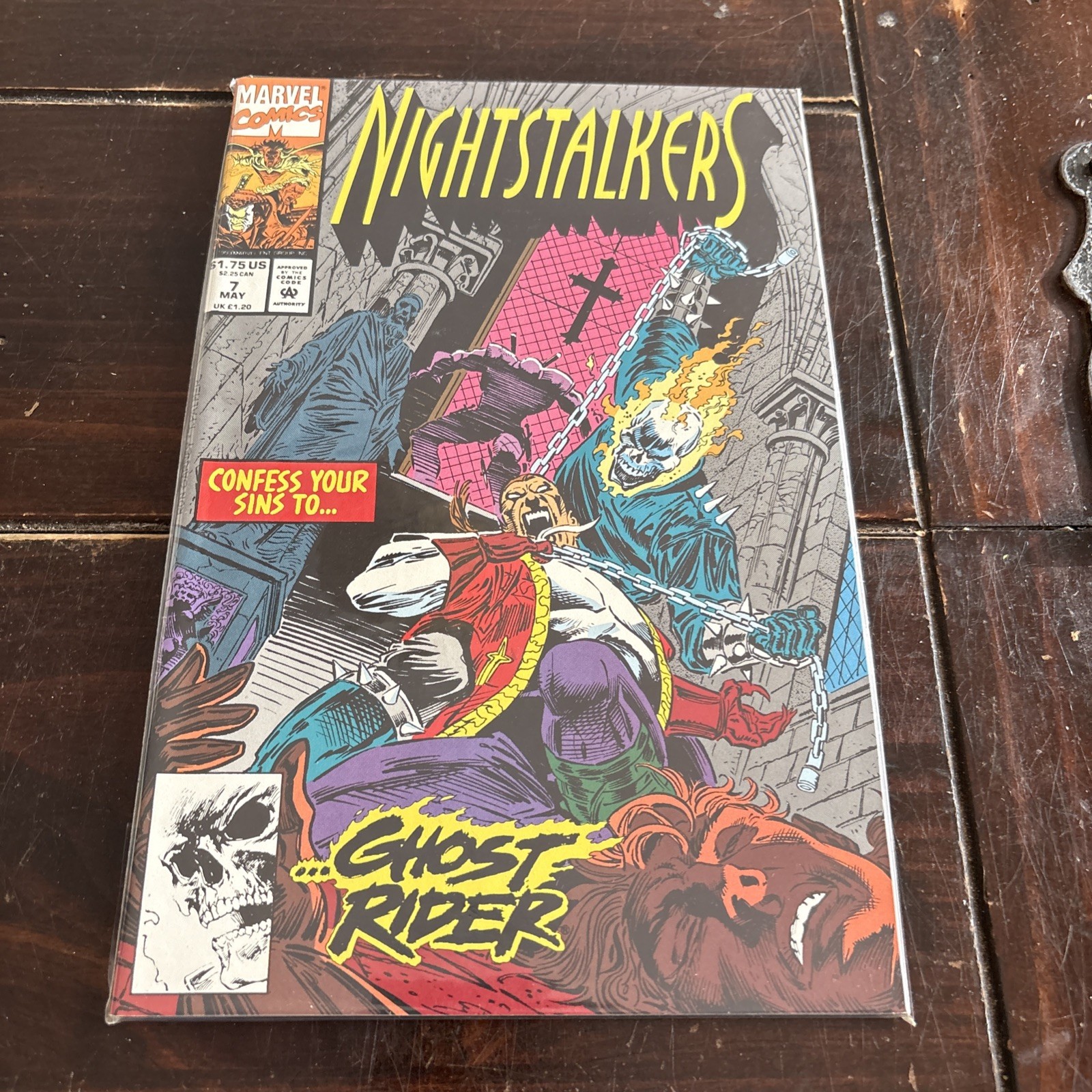 Nightstalkers #7, Marvel Comics, Confess Your Sins to...Ghost Rider