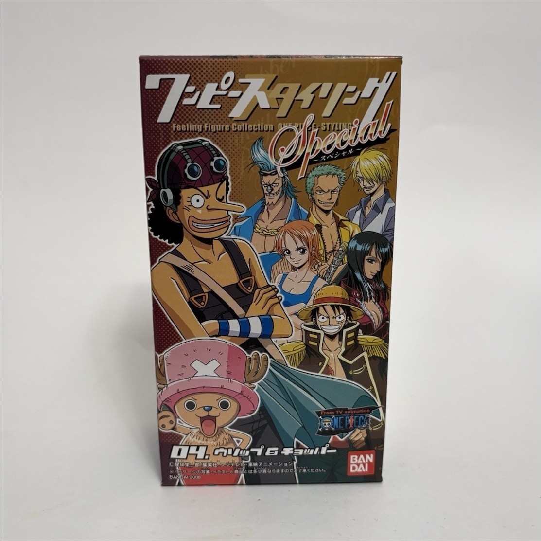 Sealed Bandai One Piece 7-Eleven Styling Special Figure Box 04 Usopp & Chopper