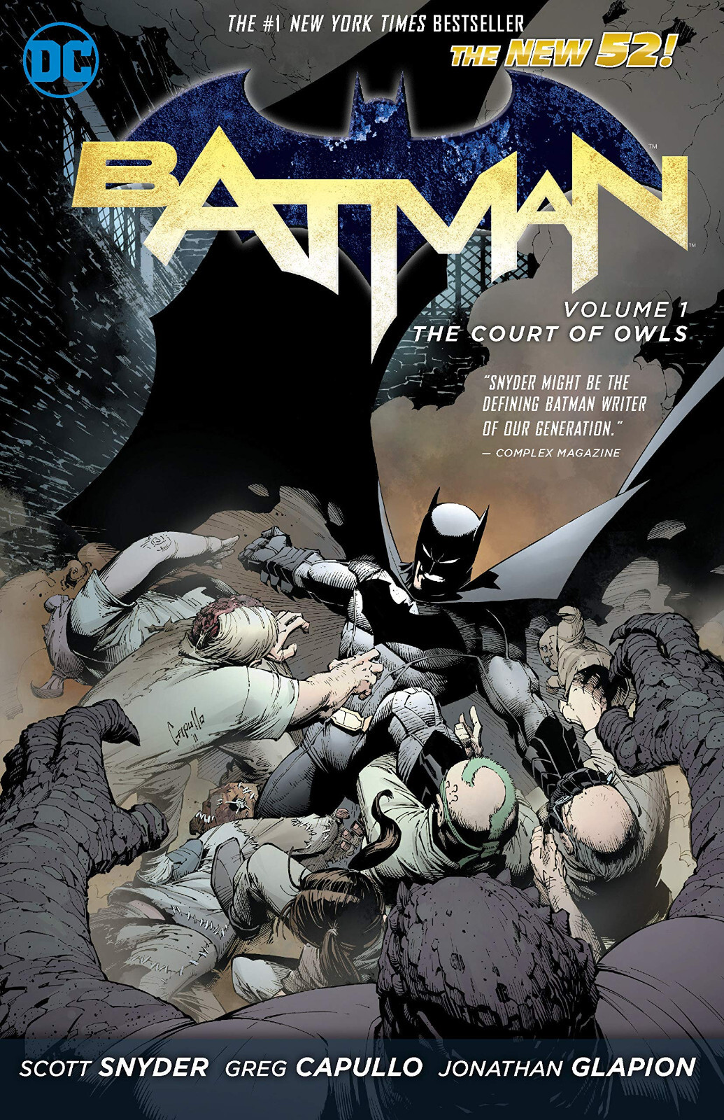 Batman Vol. 1: The Court of Owls (The New 52) TPB Graphic Novel New Batman Vol. 1: The Court of Owls (The New 52) TPB Graphic Novel New