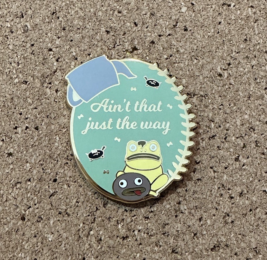 Over The Garden Wall Greg Enamel Pin Ain’t That Just The Way