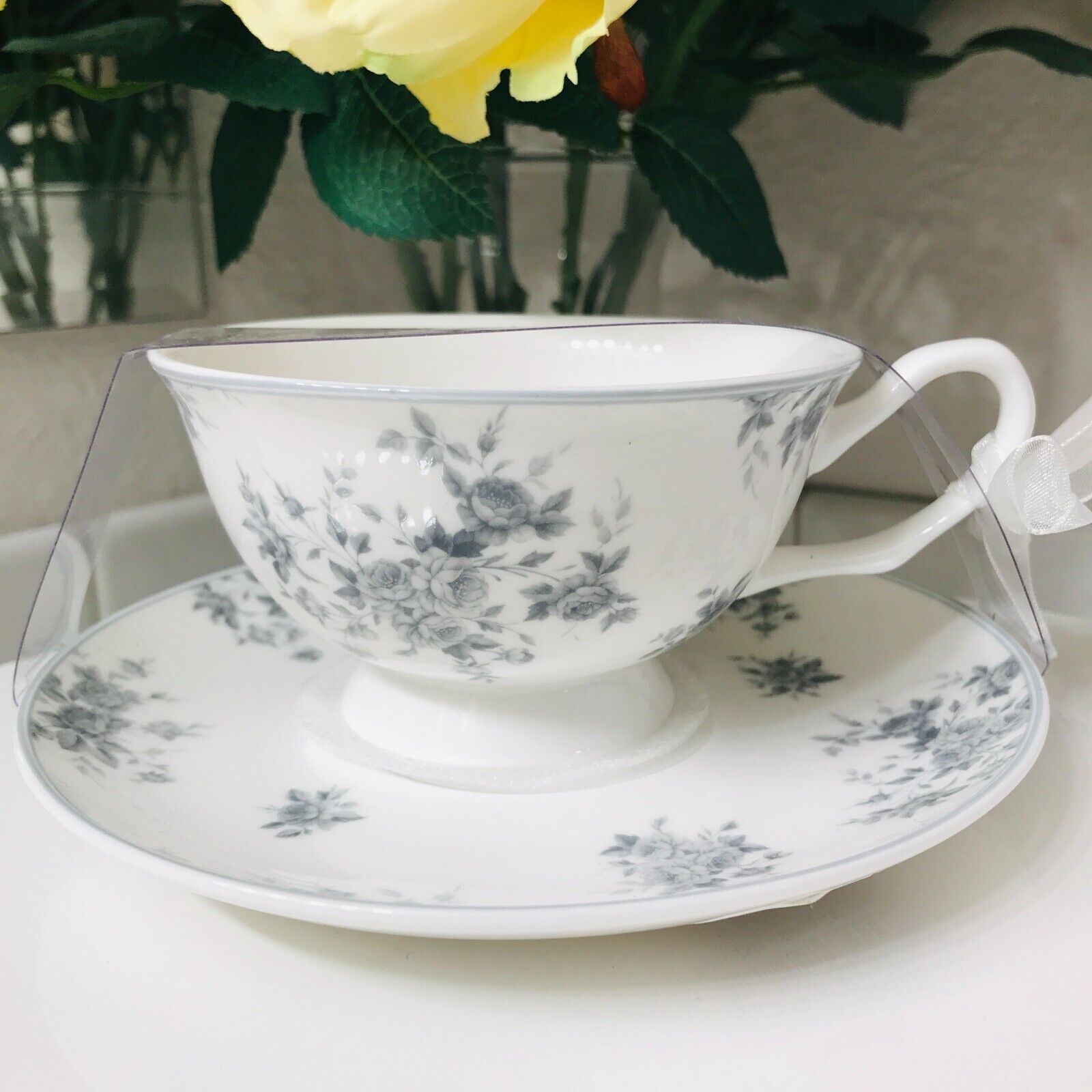 Graces Teaware Mug Floral Fine Bona China Rose Tea Cup and Saucer YOU PICK 1 Set