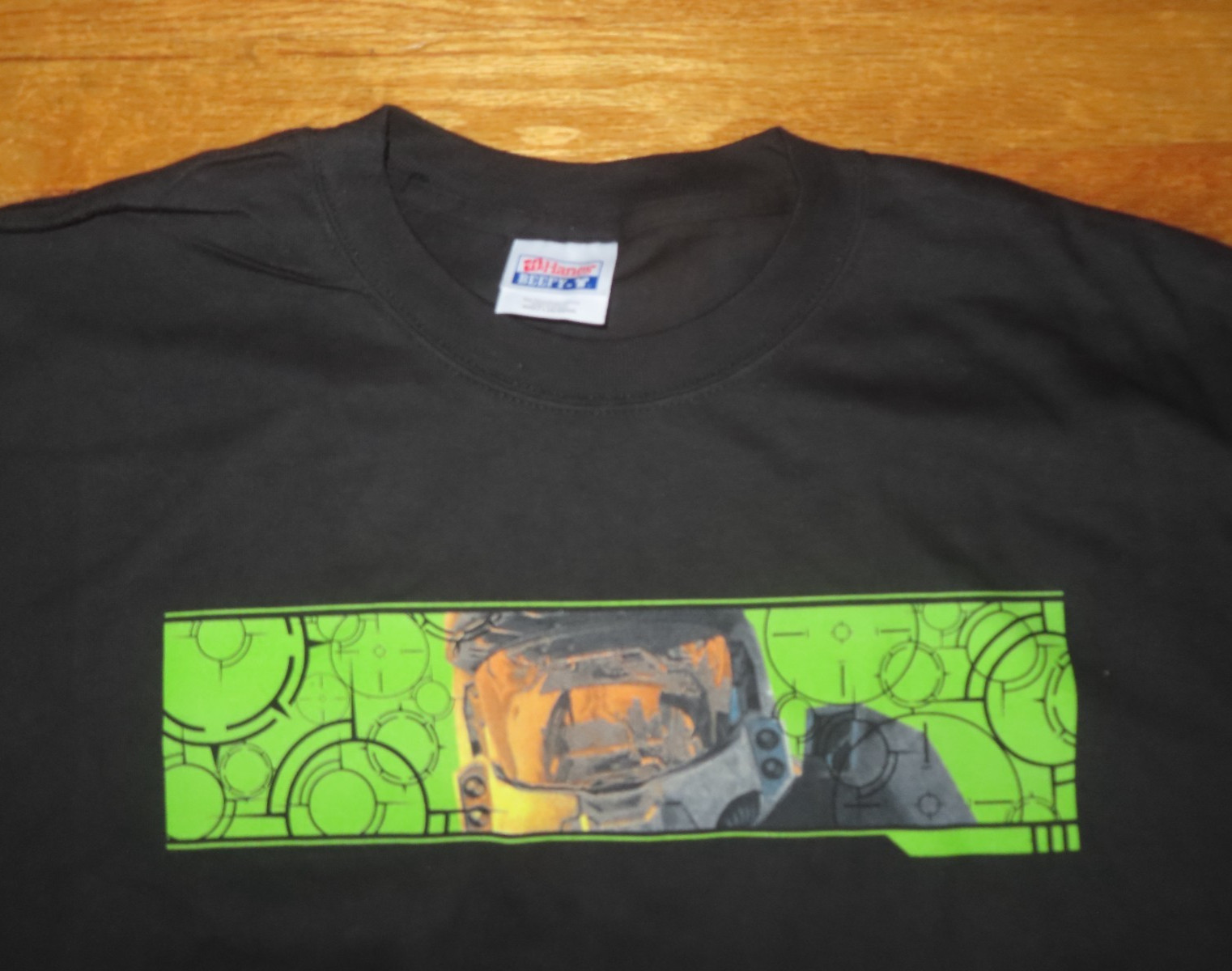 Vintage 2004 XBox HALO 2 Fueled by MOUNTAIN DEW - 7-11 Video Game (LG) Shirt NEW