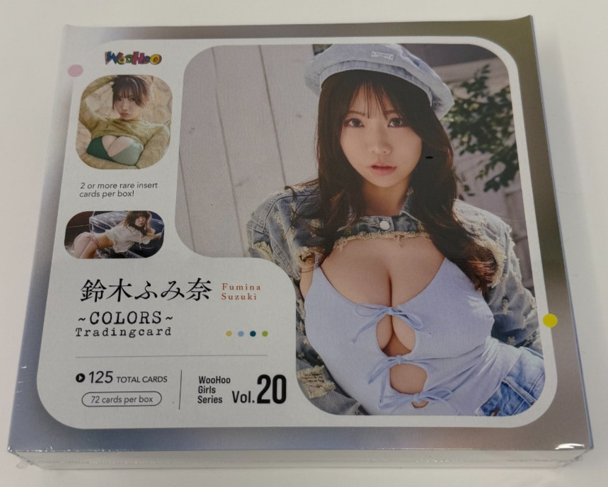 WooHoo Girls Series Vol. 20 Fumina Suzuki Japanese Idol Trading Card Box - New