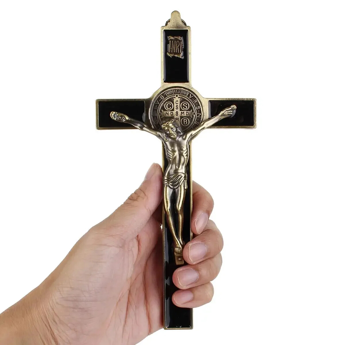 7.7 x 3.7'' Wall Crucifix Cross Jesus Christ Religious Saint Jesus Christ Decor