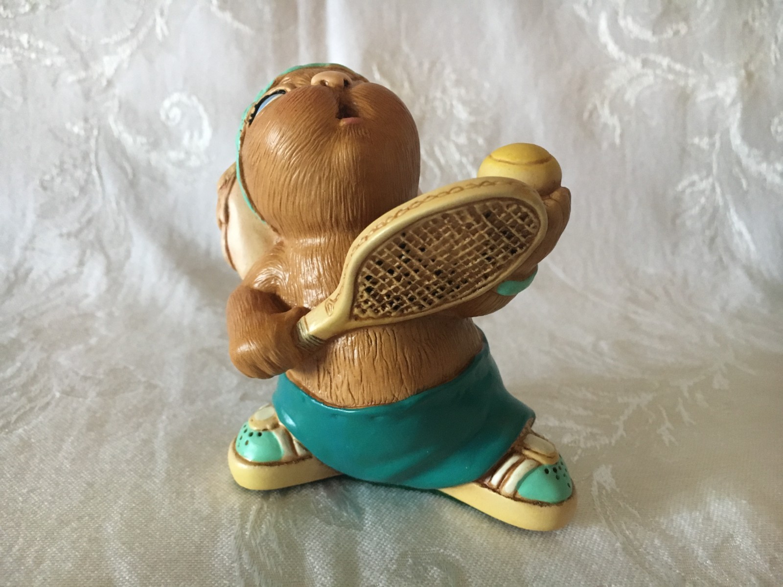 Pendelfin Rabbit Figurine Tennyson Tennis Player ~ NOS