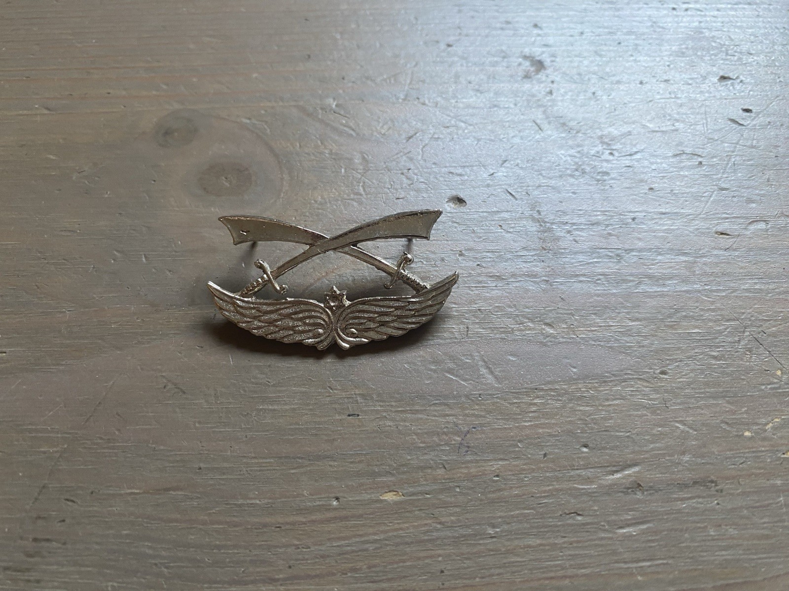 ORIGINAL ISRAEL ARMY HEREV DRUZ INFANTRY BATTALION WARRIOR PIN IDF