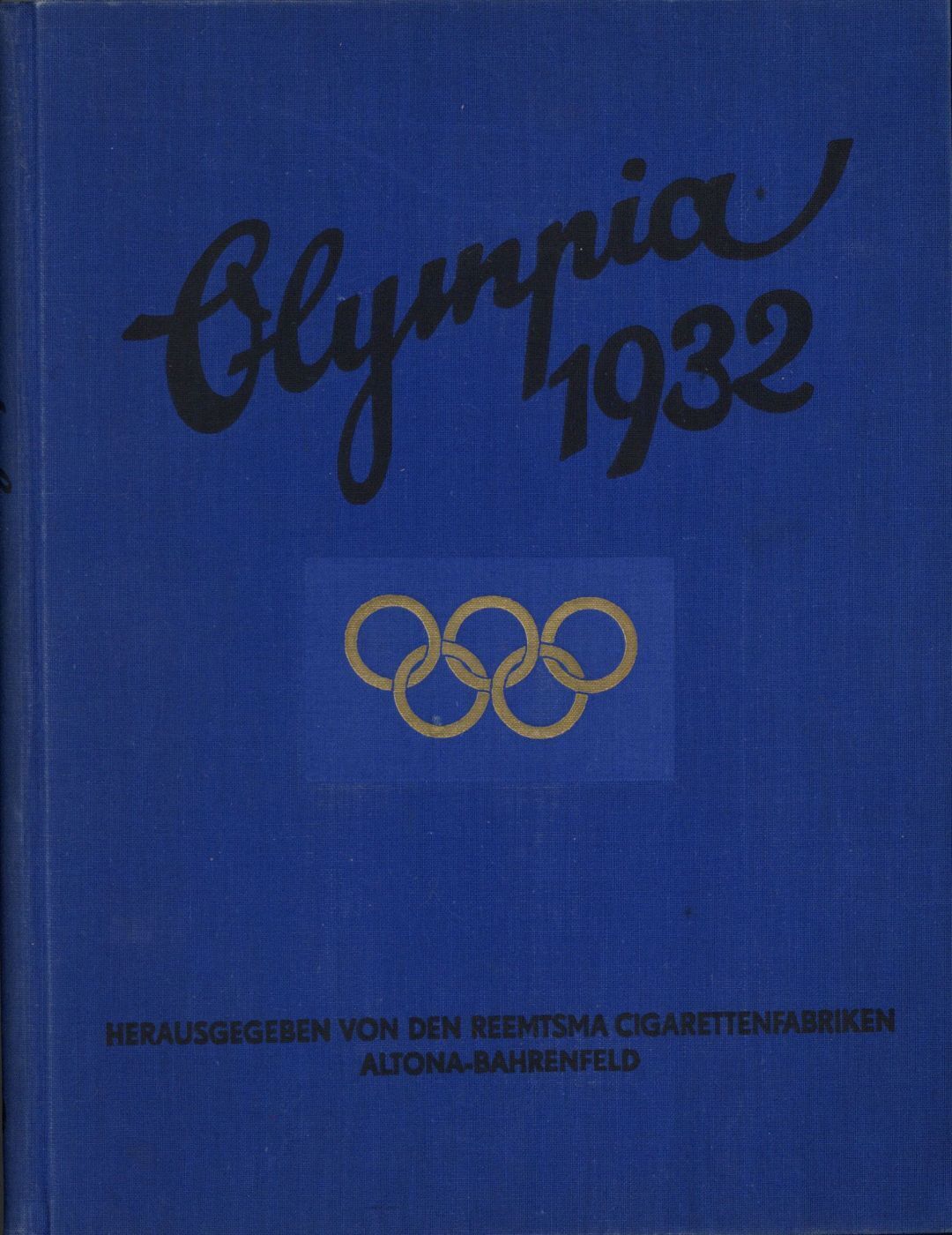 Olympia Album - 1932 Sports Memorabilia - Sports Memorabilia