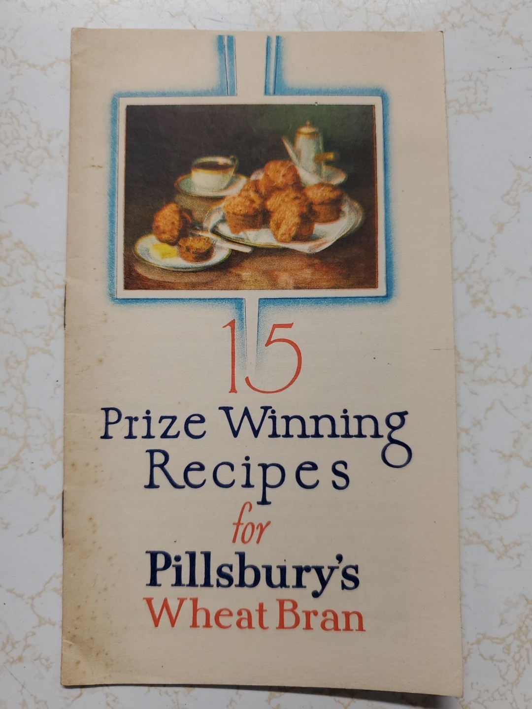 Scarce Vintage 1933 15 prize-winning recipes for Pillsbury\'s  wheat bran
