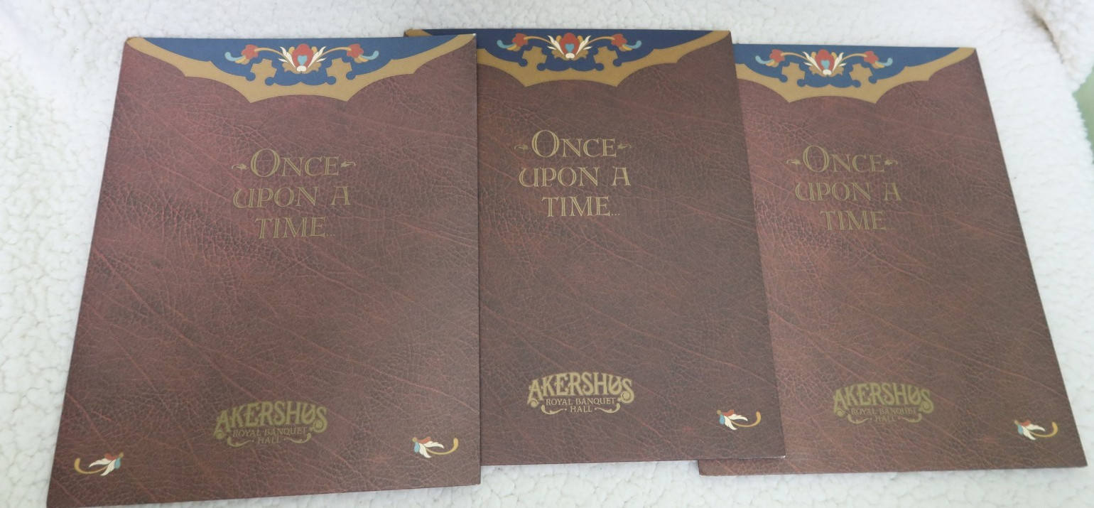 WDW EPCOT: Norway Showcase-AKERSHUS ROYAL BANQUET HALL Photo Frame Set of 3