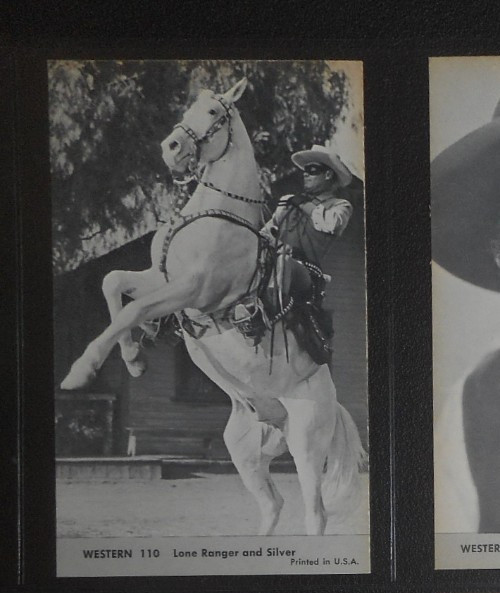 1959 TV WESTERN (64) CARD SET NU-CARD  *LONE RANGER, JOHN WAYNE, BONANZA , ZORRO