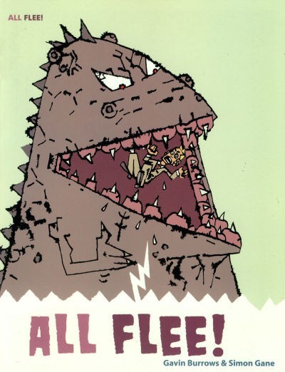 All Flee Simon Gane Gavin Burrows Godzilla Top Shelf Humor Issue Low Print NM