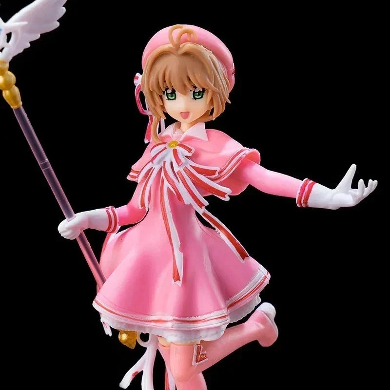22CM Cardcaptor Sakura Clear Card Kinomoto Sakura PVC Figure Collectible New Toy