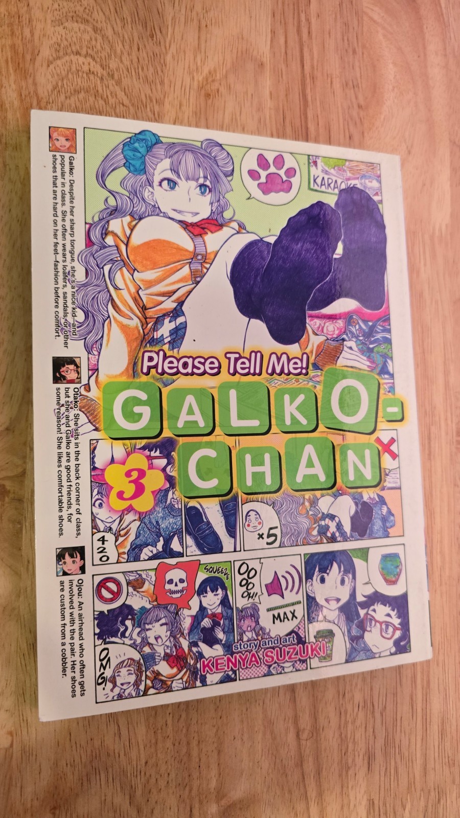 Please Tell Me Galko Chan English Manga Volume 3 Kenya Suzuki Paperback