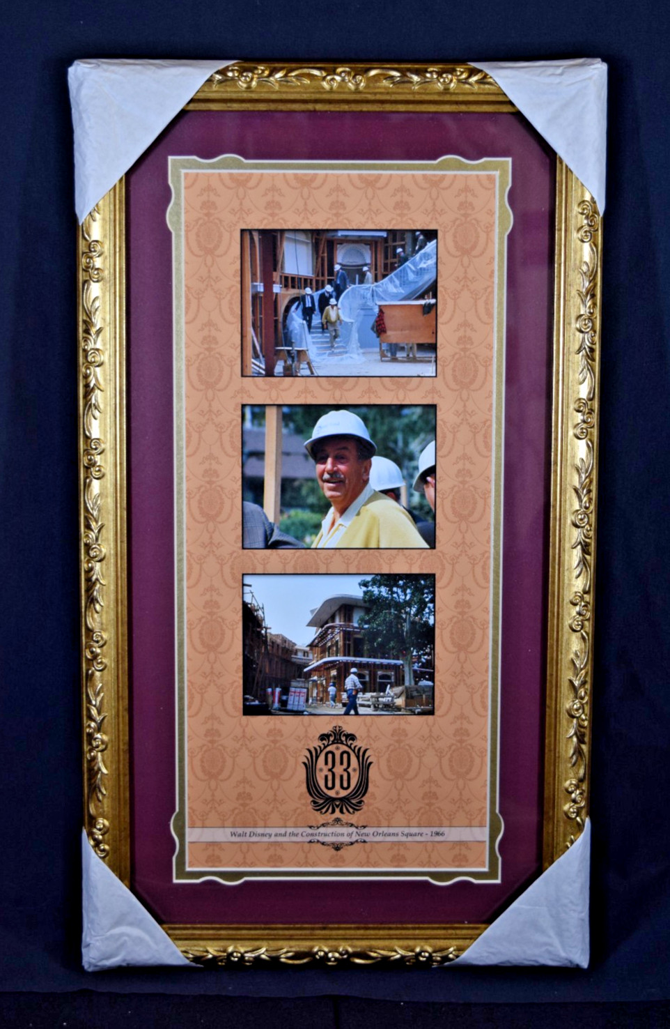 Disneyland Club 33 Member Gift 45th Anniversary Walt Disney Construction Photos