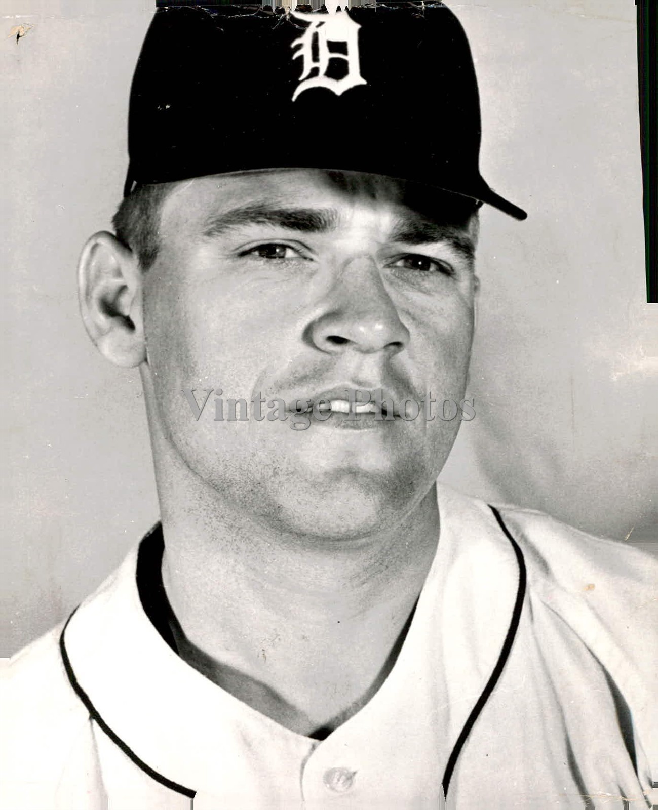 1969 Baseball Major League Young Man Hat Press Historic Vintage Photo 6x8