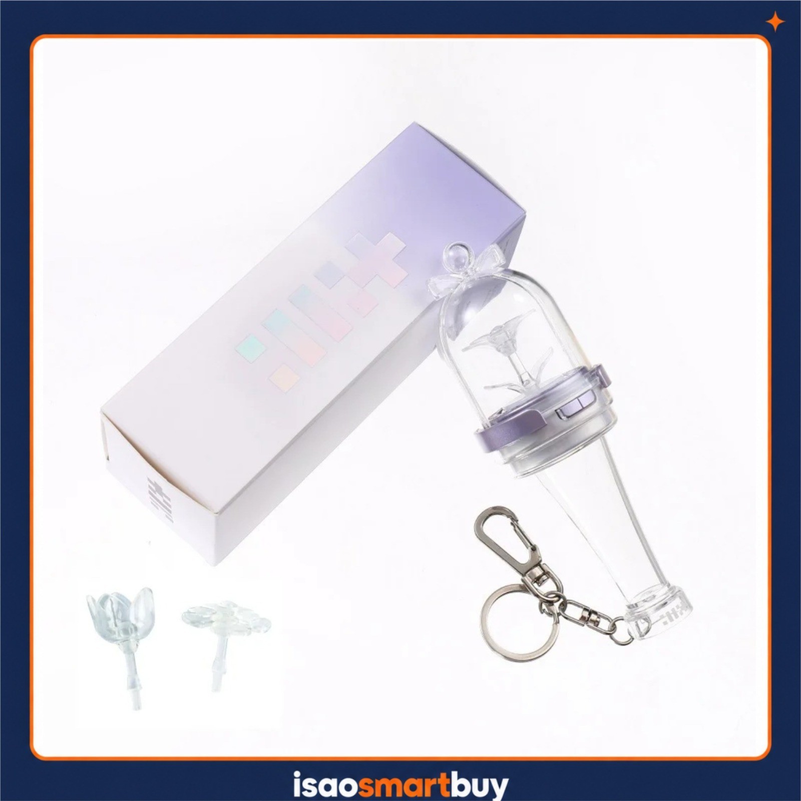 ILLIT Lightstick Keychain Mini Kpop Light Stick Bag Pendant Fan Gift