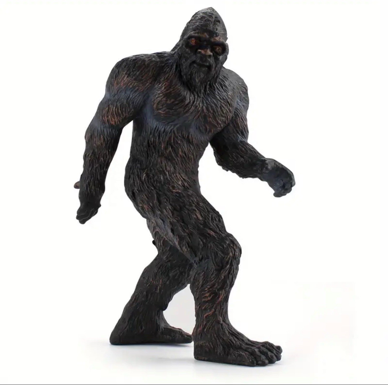 Brown Bigfoot Sasquatch Yeti Figure 5.1” Cryptid Statue Halloween Decor