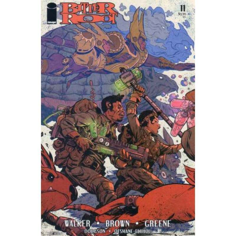 Bitter Root #11 in Near Mint condition. Image comics [j@