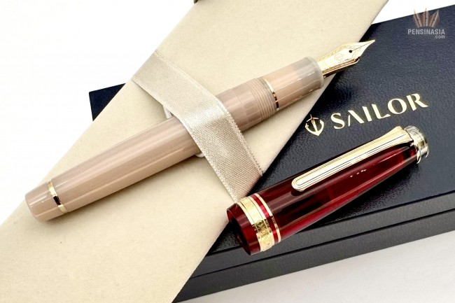 SAILOR LIMITED EDITION PROFESSIONAL GEAR MOROCCAN MINT TEA-KISSAN FOUNTAIN PEN 