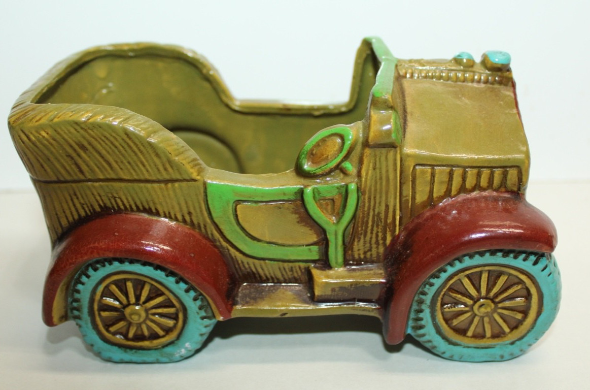 Vintage ARDCO Car Planter  C2572  JAPAN 6.5
