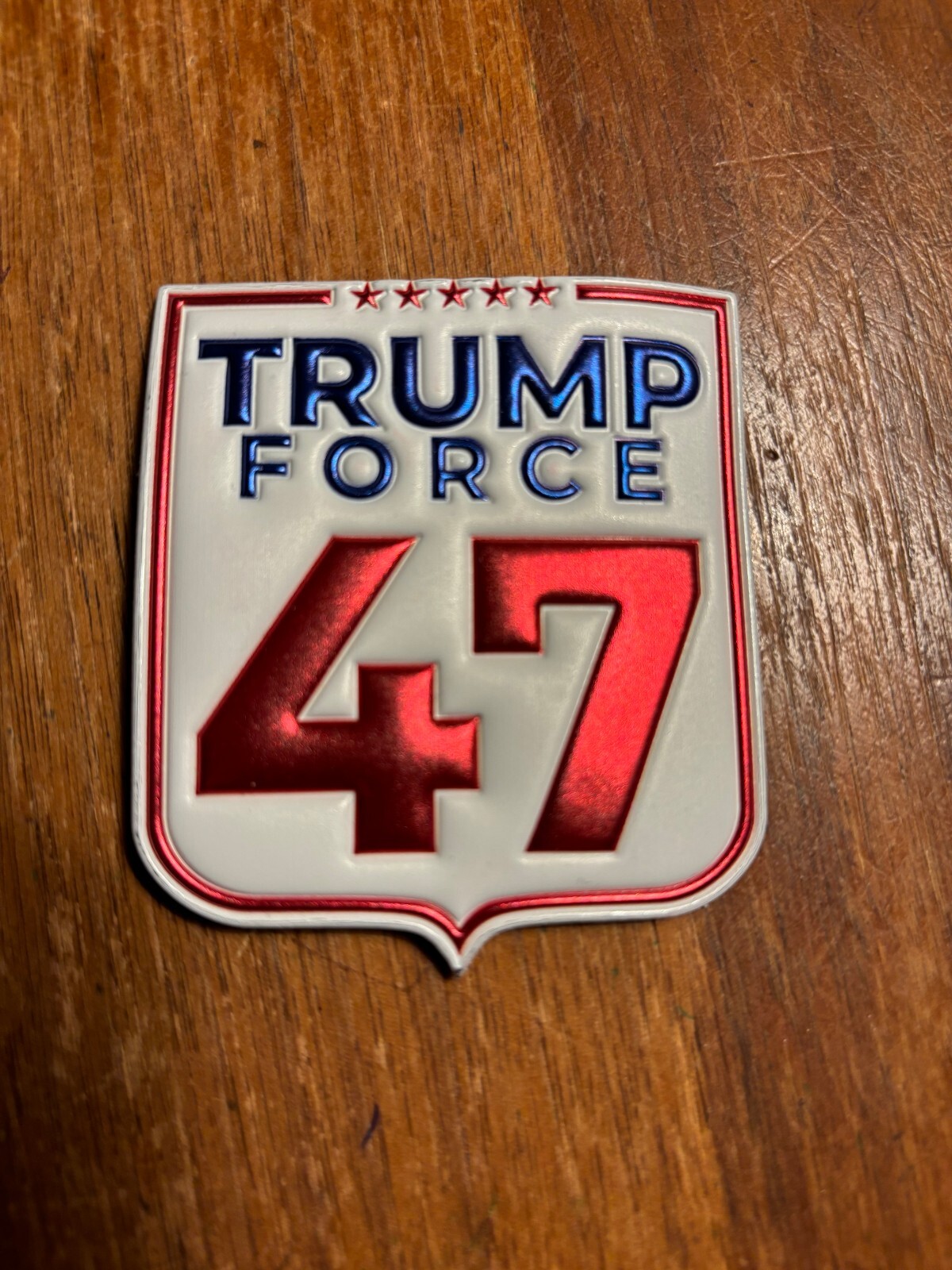 Trump Patch; Trump Force 47 Official Campaign Patch for Volunteers; new and RARE Trump Patch; Trump Force 47 Official Campaign Patch for Volunteers; new and RARE