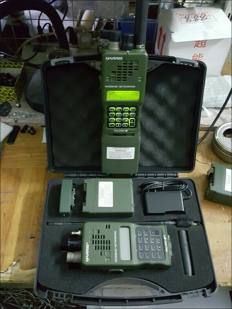 US TCA AN/PRC-152A MBITR MULTIBAND RADIO Aluminum Handheld VHFUHF Walkie Talkie