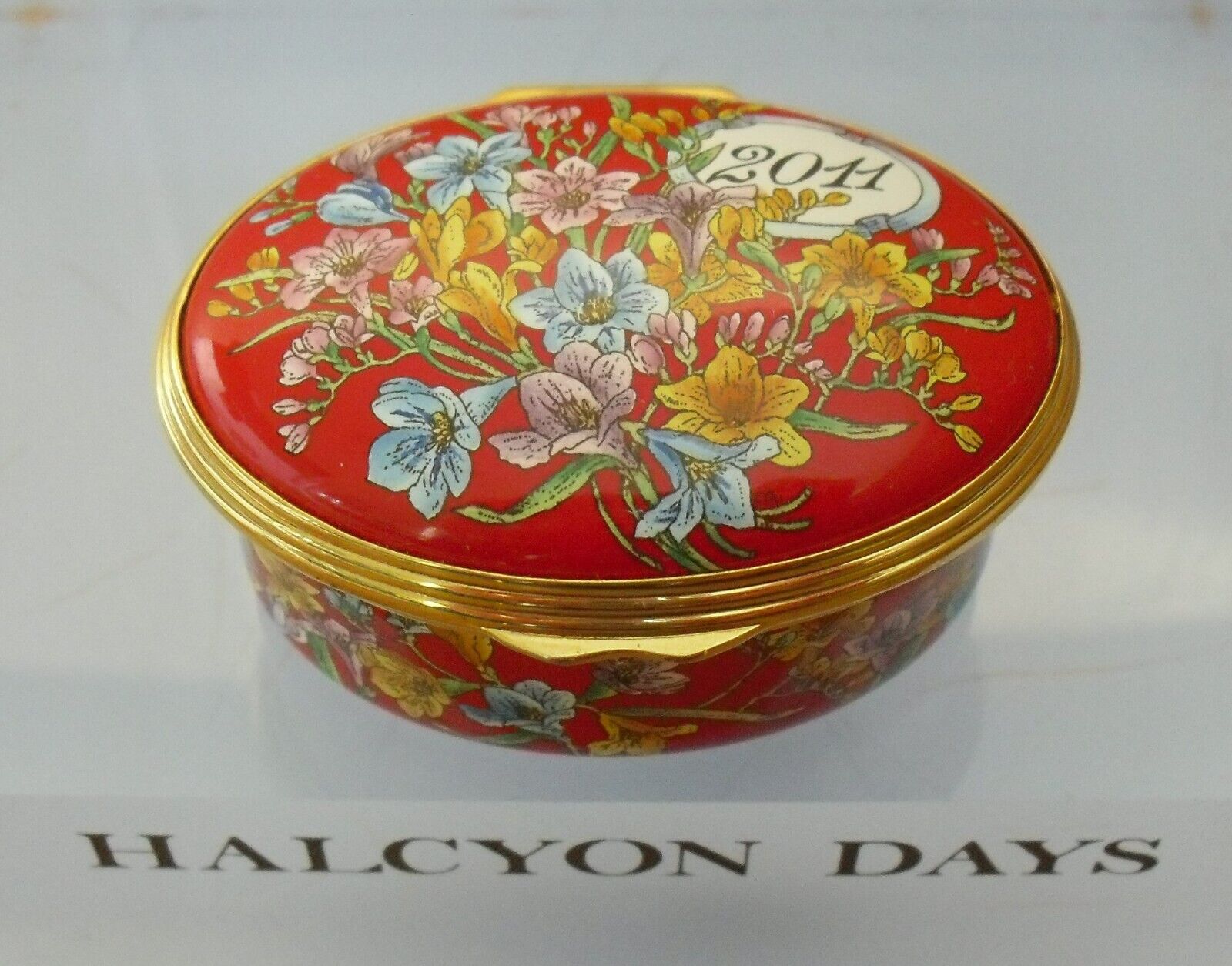Halcyon Days Floral Year To Remember Boxes - Sold Individually   2 1/8