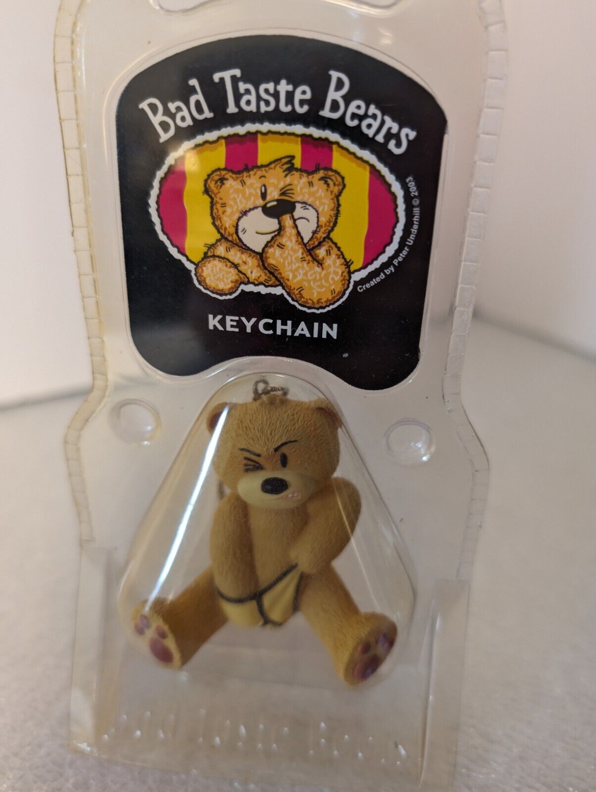 Bad Taste Bears Keychain (Russell) Vtg Rare NEW