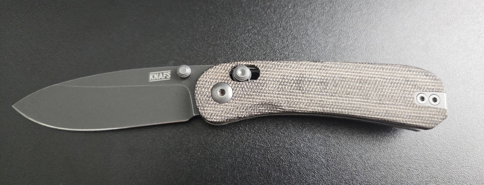 Knafs Lander 3 Moonlight Micarta S35VN EDC folding pocket knife Knafs Lander 3 Moonlight Micarta S35VN EDC folding pocket knife