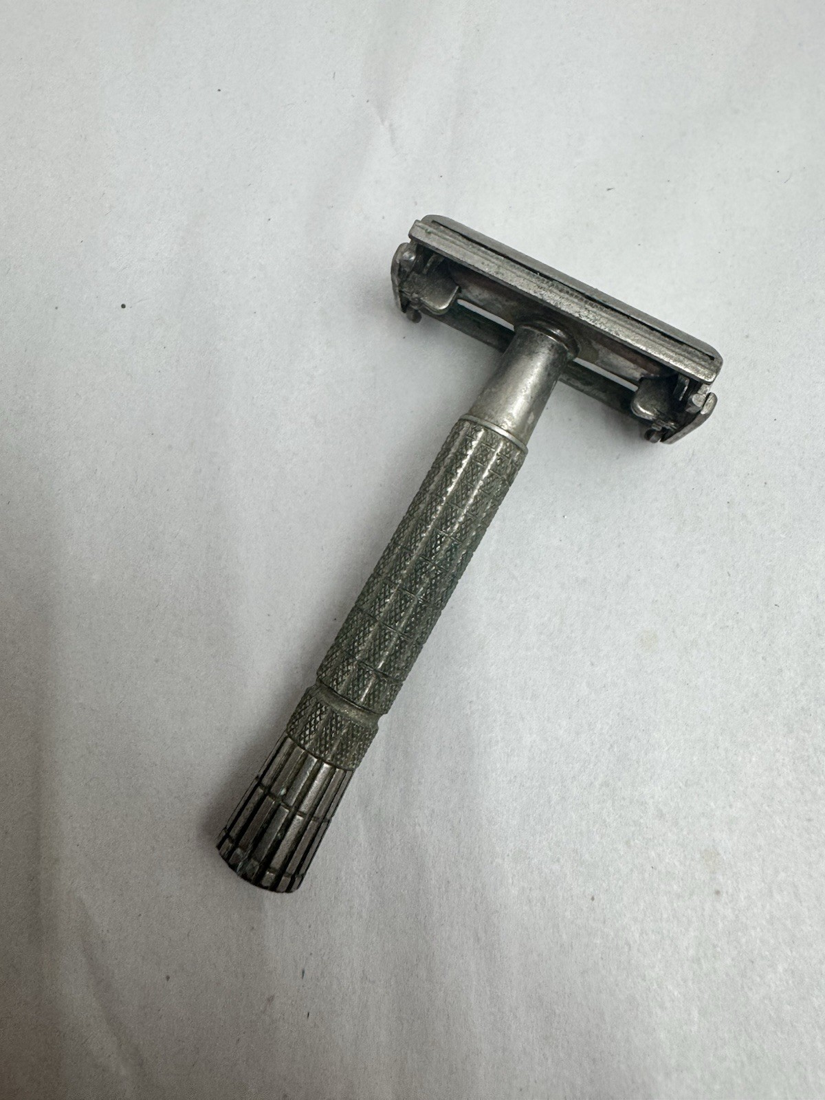 Vintage 1948-49 Gillette Super Speed Safety Razor No Date Code PAT NOS PACKAGE