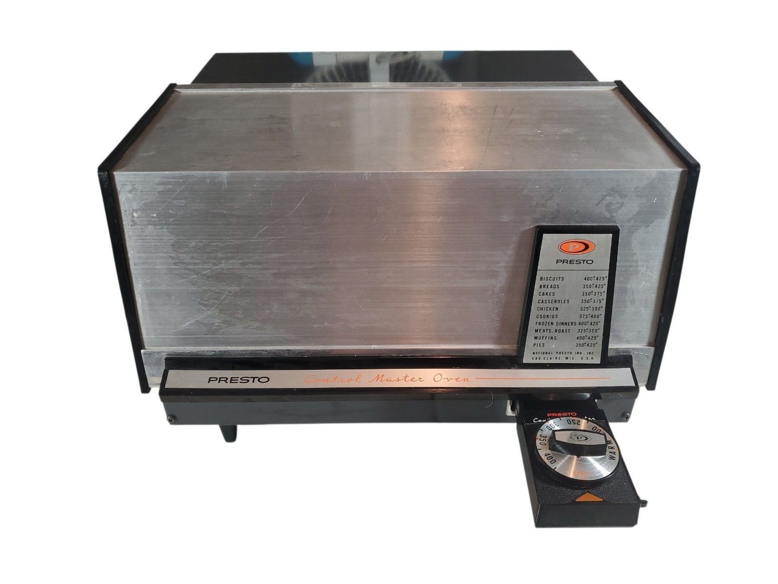 Vintage Presto Automatic Control Master Oven Electric Countertop KL02 -A 1400W