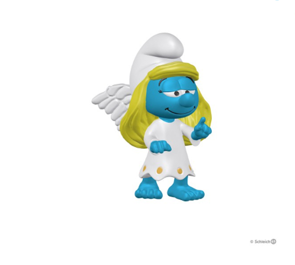 NEW SCHLEICH 20794 Guardian Angel SMURFETTE - RARE Smurfs Smurf