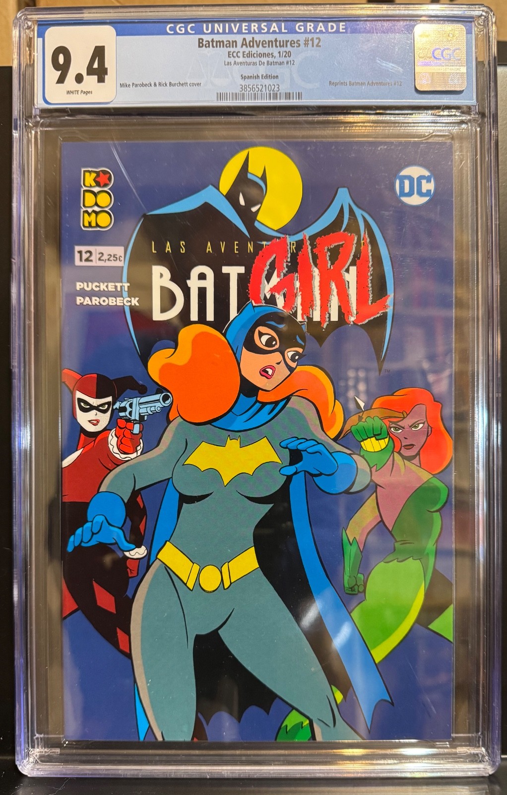 Batman Adventures #12 CGC 9.4 1993 KEY 1st app. Harley Quinn DC Comics